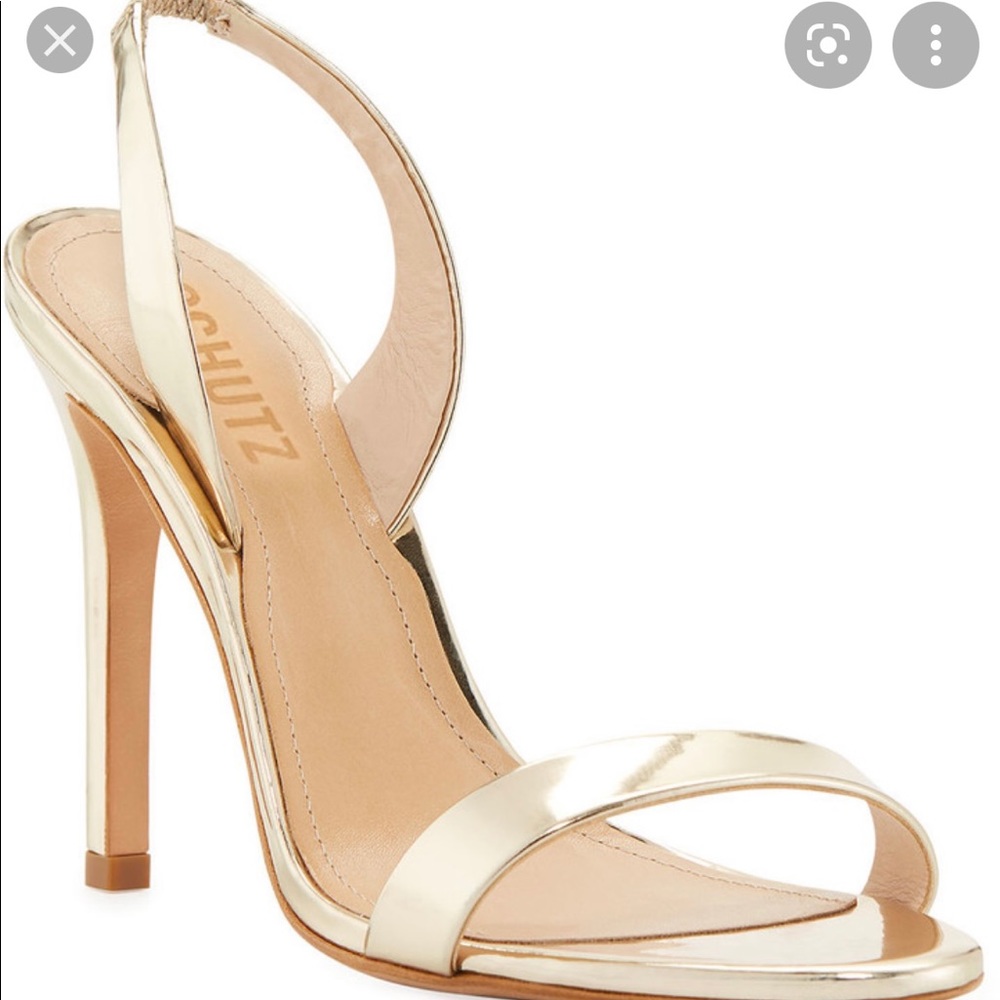 Gold sandals